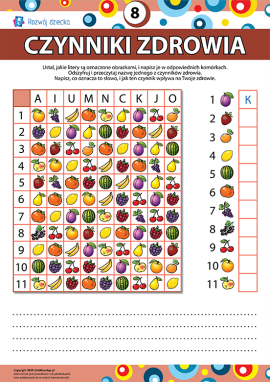 Odszyfrowujemy nazwy czynników zdrowia nr 8