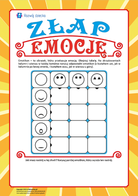 Rysujemy emotikony, określamy swój nastrój