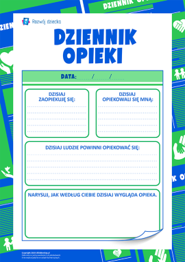 Dziennik opieki: analizujemy uczynki