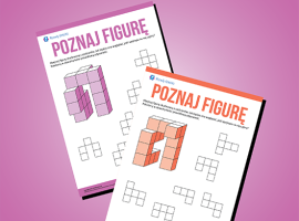 Wyobrażamy sobie widok figur od góry