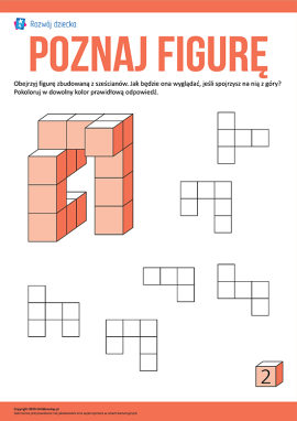 Wyobrażamy sobie widok figur od góry nr 2