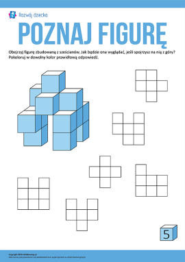 Wyobrażamy sobie widok figur od góry nr 5
