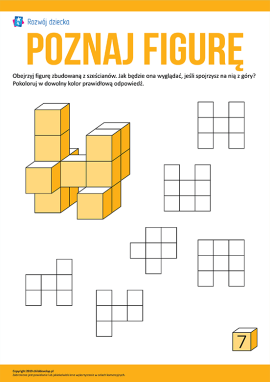 Wyobrażamy sobie widok figur od góry nr 7