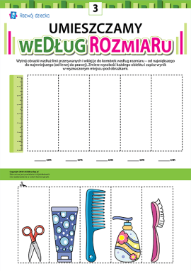 Umieszczamy obrazki według rozmiaru nr 3