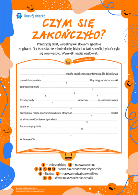 Piszemy wesołą i smutną historię