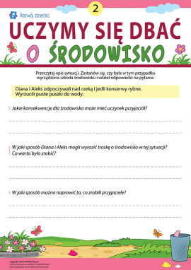 Dbamy o środowisko nr 2: jak postępować ze śmieciami nad rzeką?