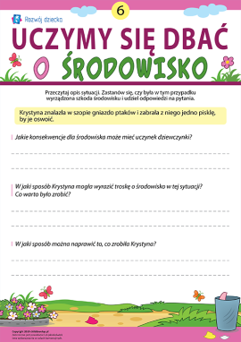Dbamy o środowisko nr 6: gniazda ptaków