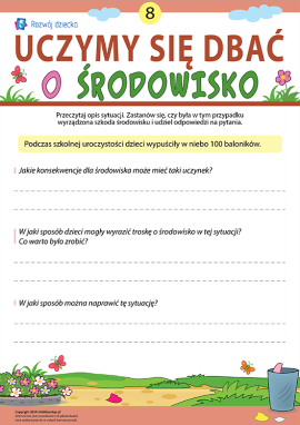 Dbamy o środowisko nr 8: śmieci w powietrzu