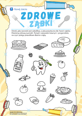 Określamy zdrową żywność dla zdrowych ząbków