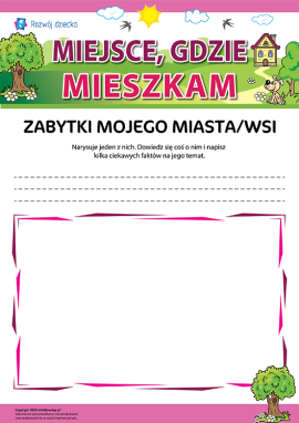 Miejsce, gdzie mieszkam: wybitni ludzie mojego miasta/wsi