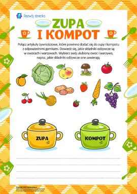 Zupa i kompot: wybieramy artykuły żywnościowe