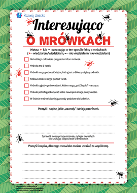 Dowiadujemy się ciekawych faktów o mrówkach