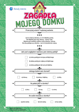 Czytamy wiersz-zagadkę o budynku