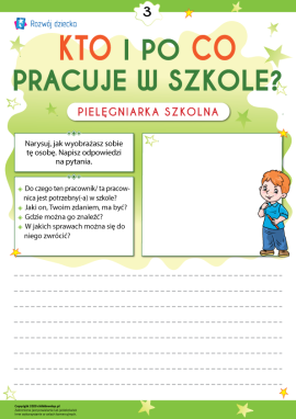 Zastanawiamy się, kto i po co pracuje w szkole. Pielęgniarka szkolna