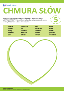 Cena i wartość: tworzymy chmurę słów