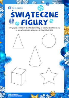 Zamieniamy figury na świąteczne przedmioty lub postacie