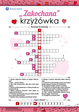 Rozwiązujemy „zakochaną” krzyżówkę