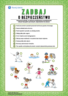 Uczymy się dbania o bezpieczeństwie