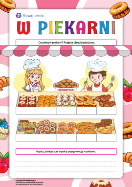 W piekarni: nazywamy pieczywo