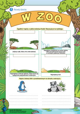 W zoo: poznajemy świat zwierząt
