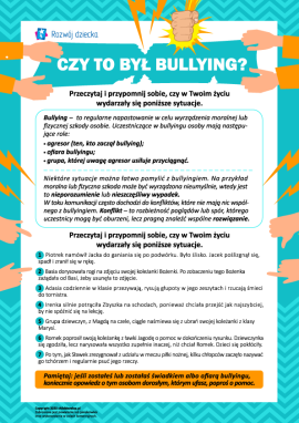 Określamy sytuacje bullying-u