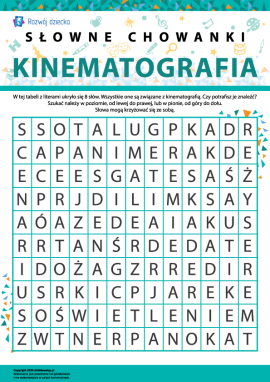 Łamigłówka „Kinematografia”
