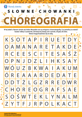 Łamigłówka „Choreografia”