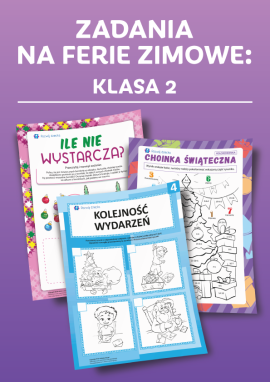 Zadania na ferie zimowe: klasa 2