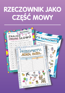 Rzeczownik jako część mowy